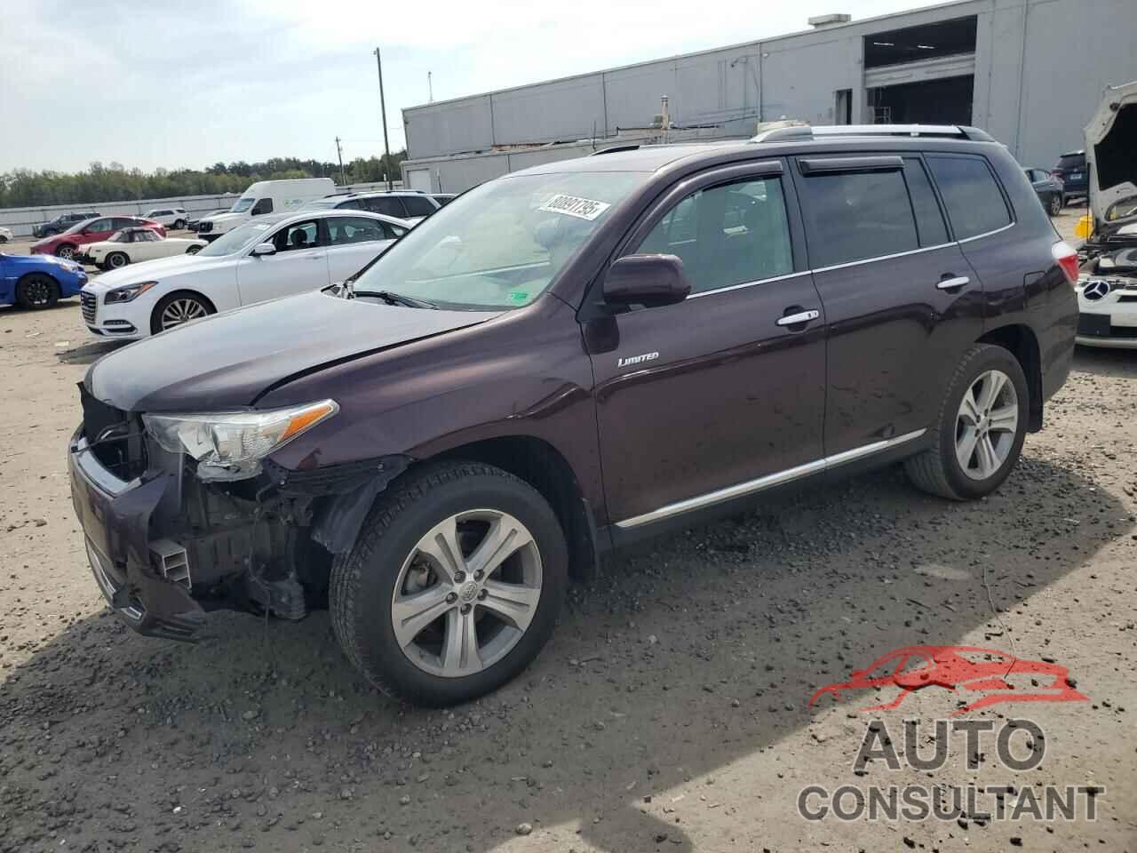 TOYOTA HIGHLANDER 2013 - 5TDDK3EHXDS259576