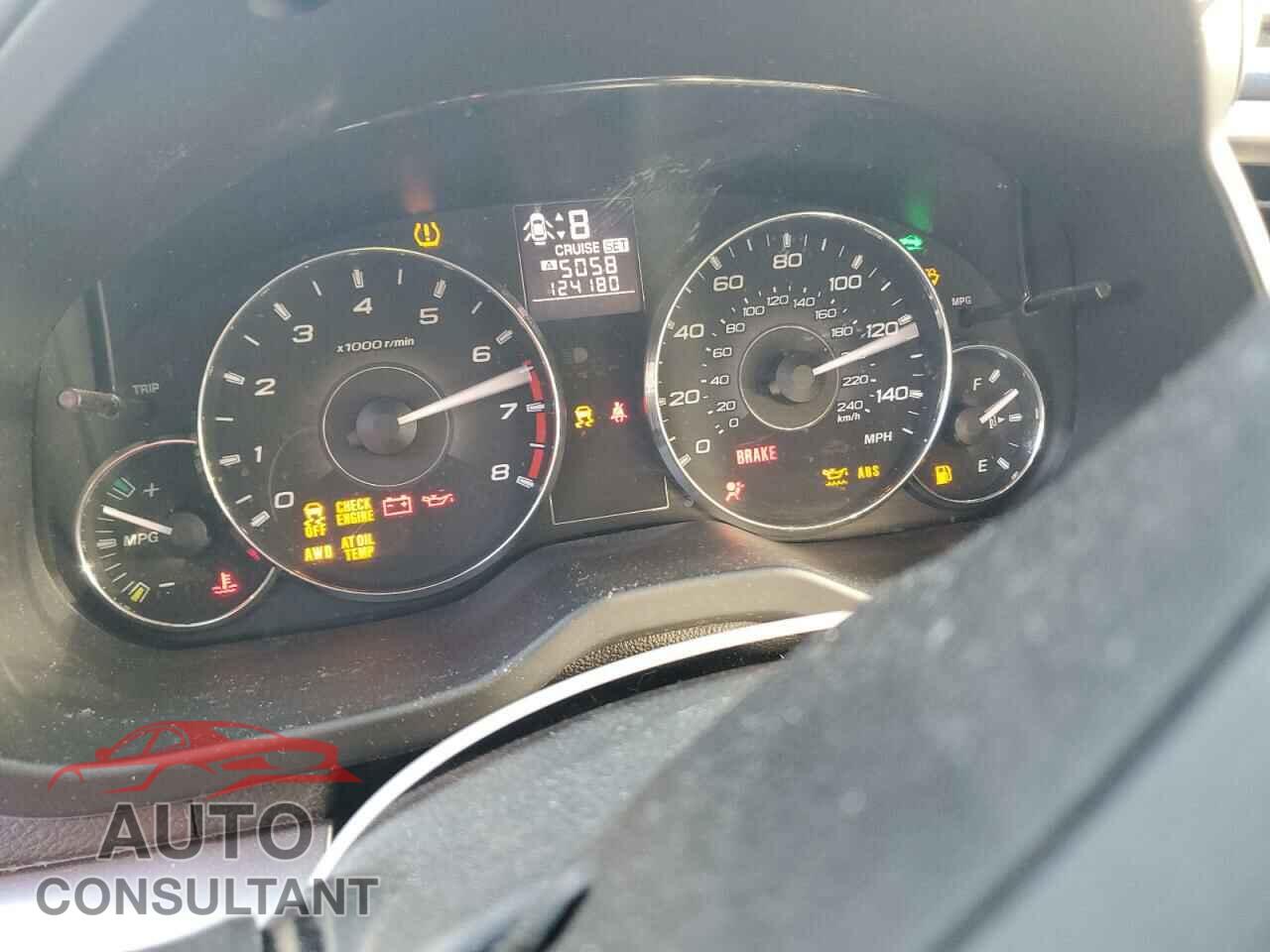SUBARU OUTBACK 2012 - 4S4BRCCC8C3276303