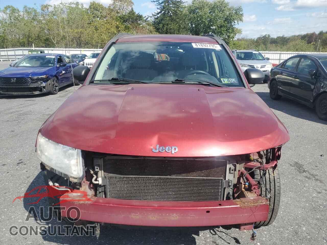 JEEP COMPASS 2012 - 1C4NJDBBXCD578418