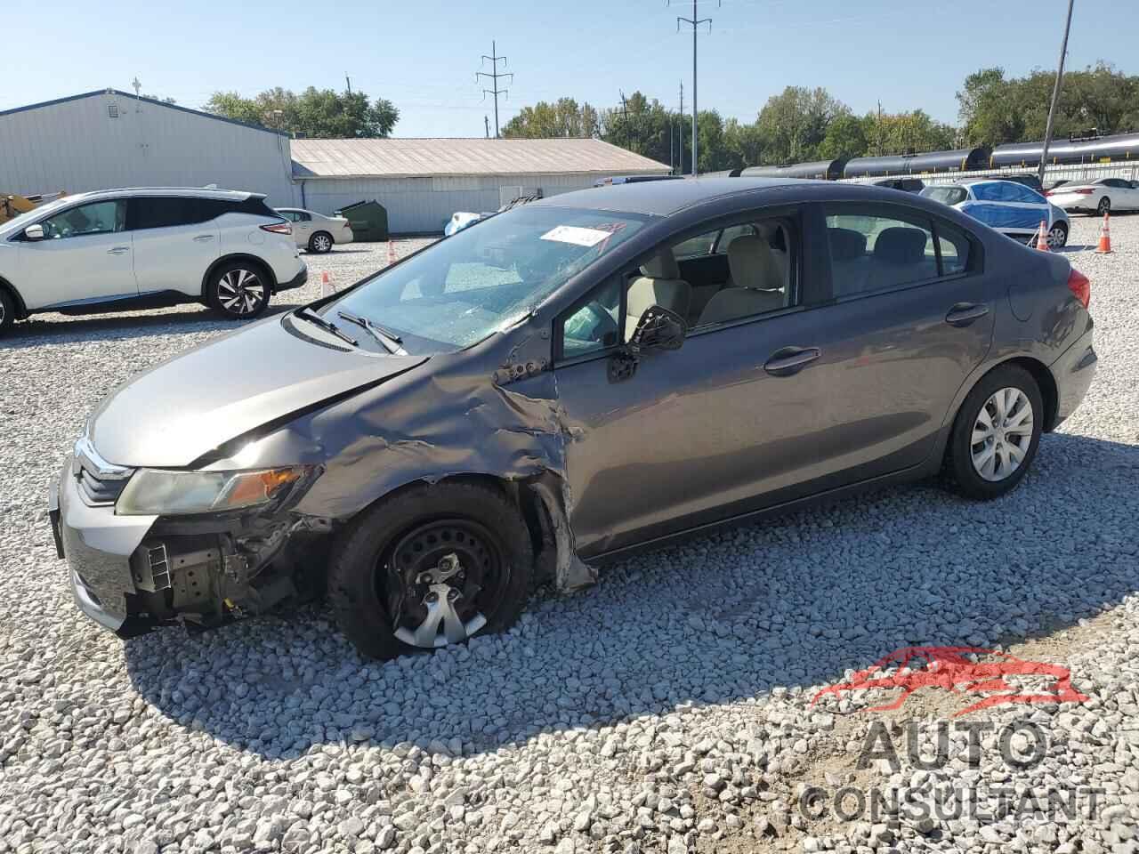 HONDA CIVIC 2012 - 19XFB2F52CE086197