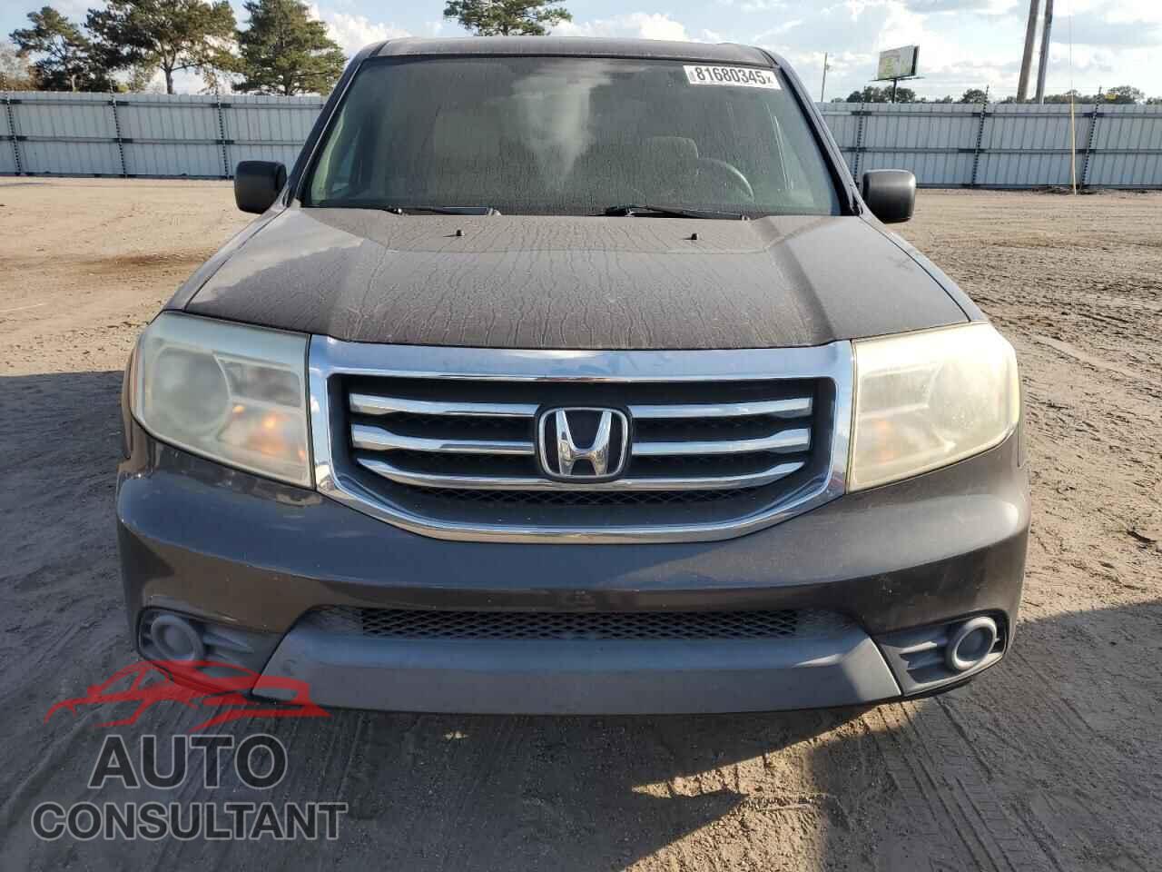 HONDA PILOT 2013 - 5FNYF3H23DB044591