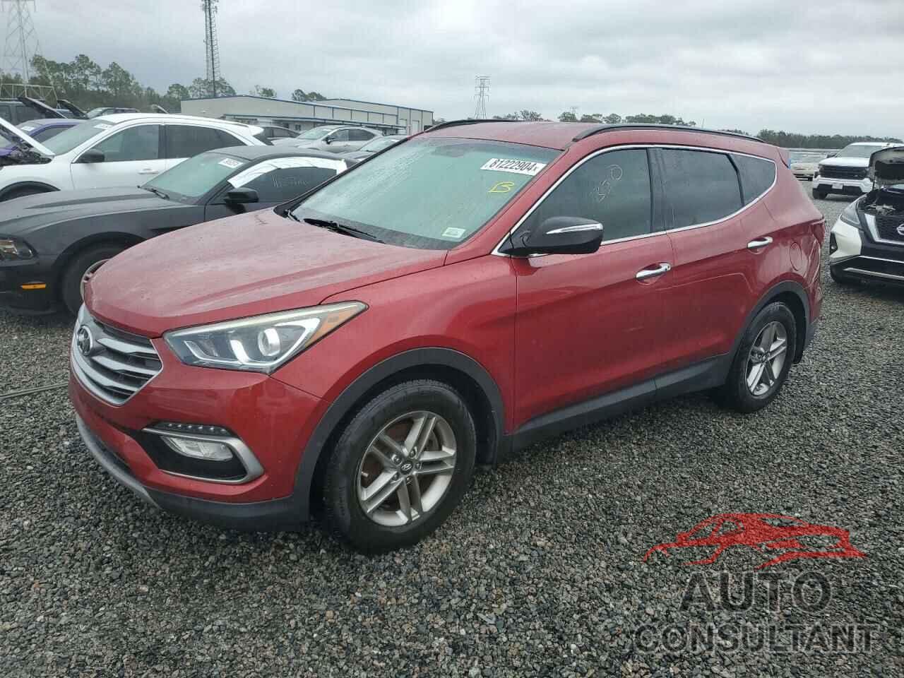 HYUNDAI SANTA FE 2018 - 5XYZU3LB6JG543715