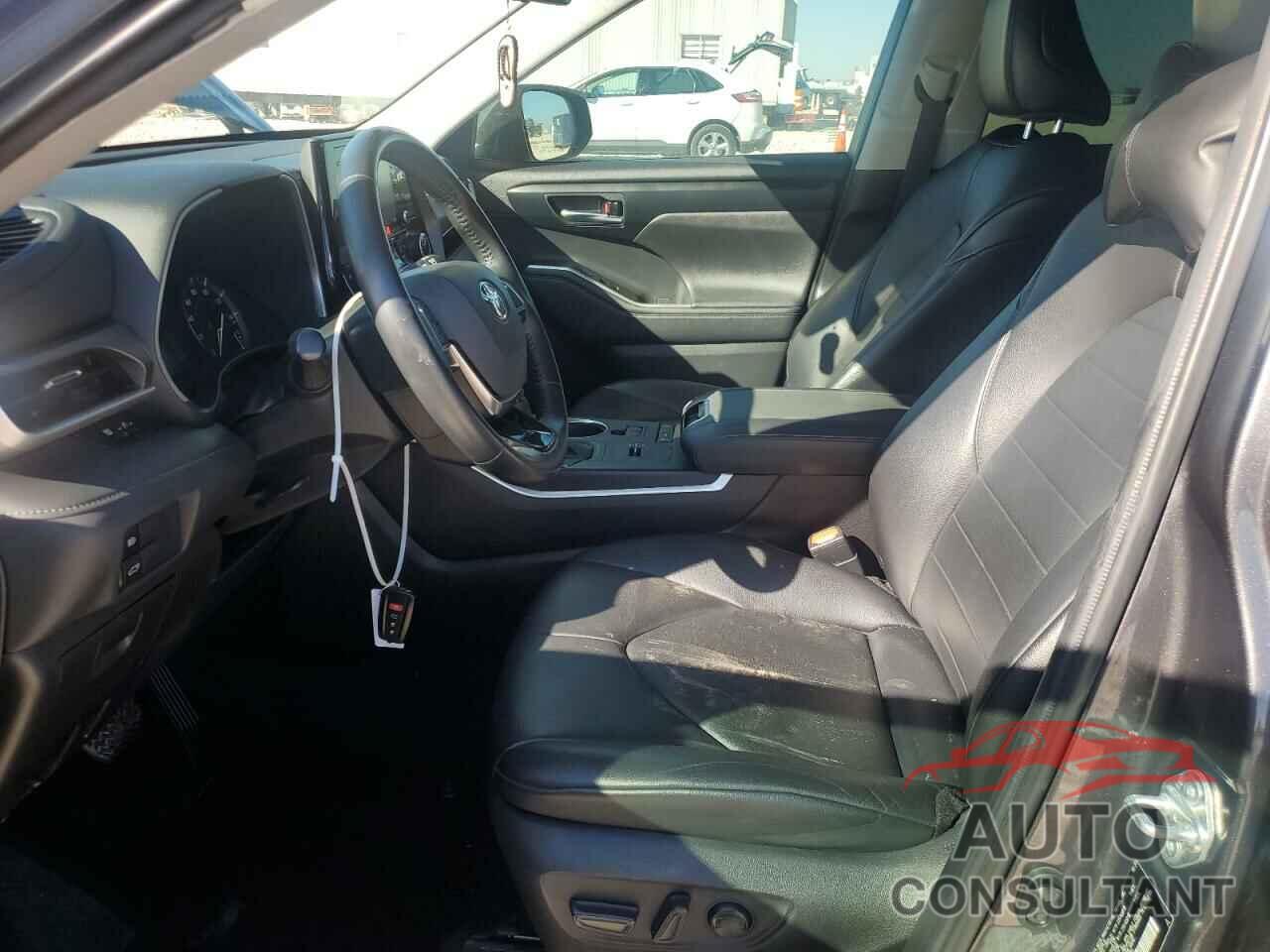 TOYOTA HIGHLANDER 2021 - 5TDGZRAH5MS039246