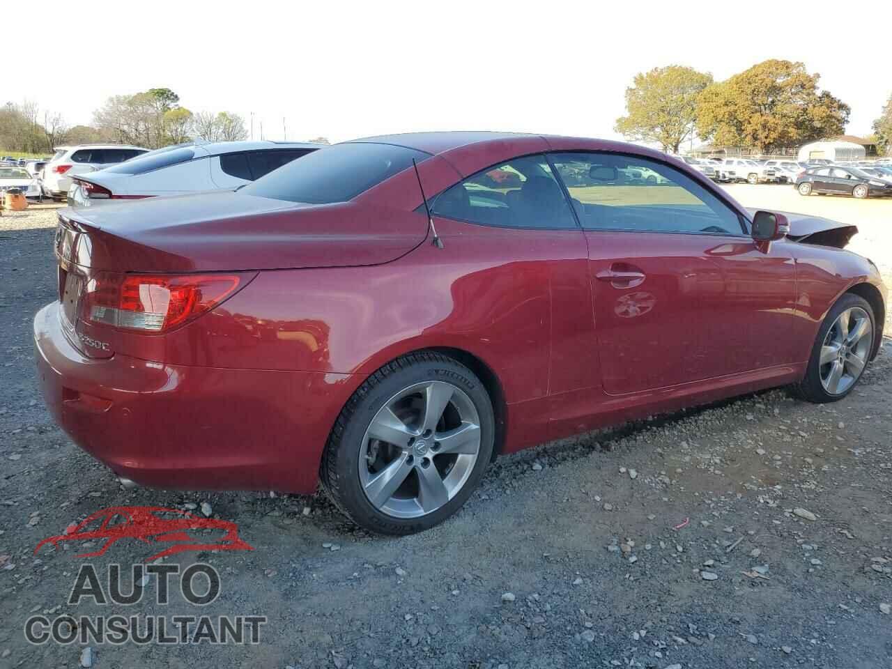 LEXUS IS 2010 - JTHFF2C25A2513265