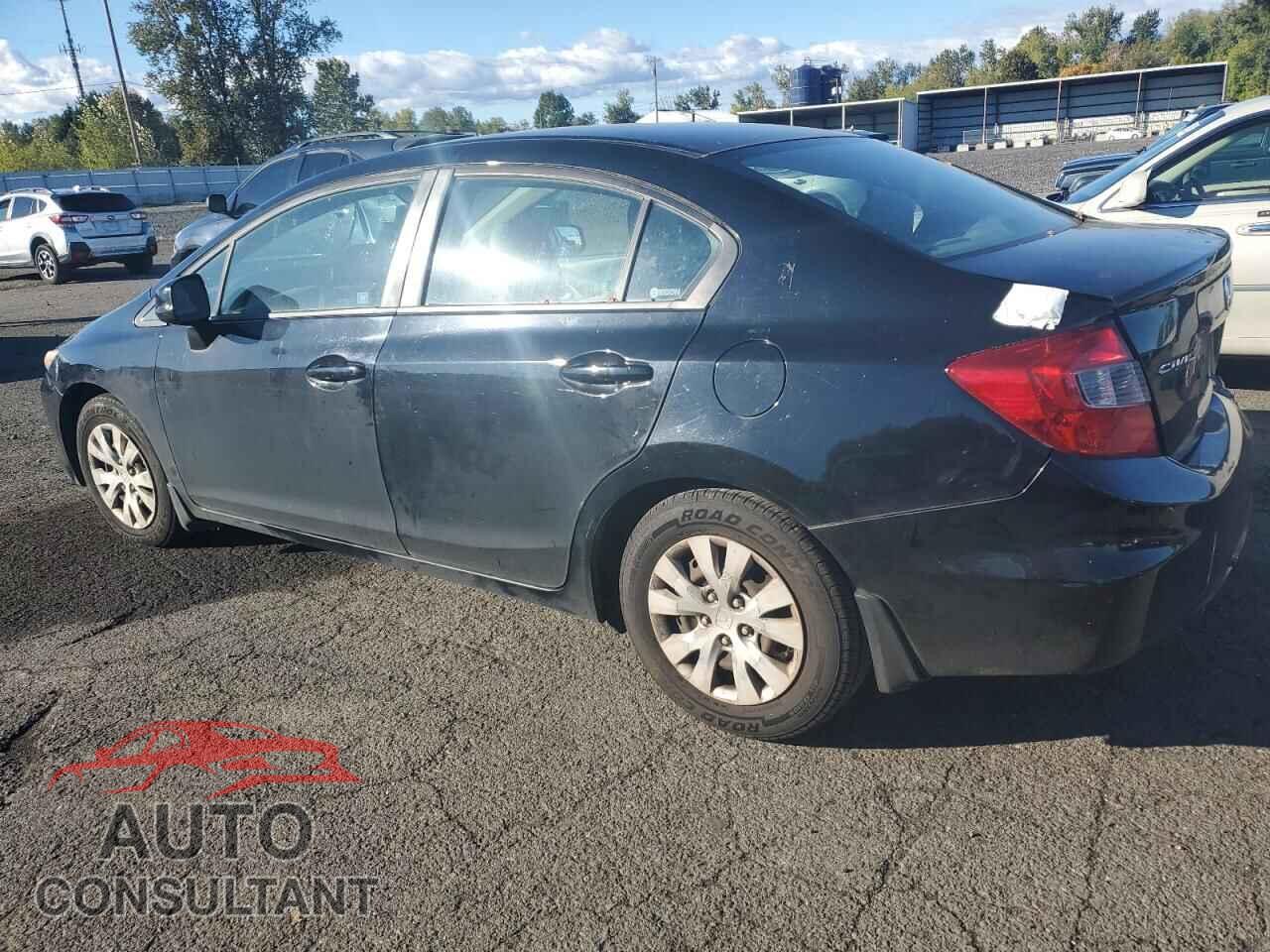 HONDA CIVIC 2012 - 19XFB2F56CE345239