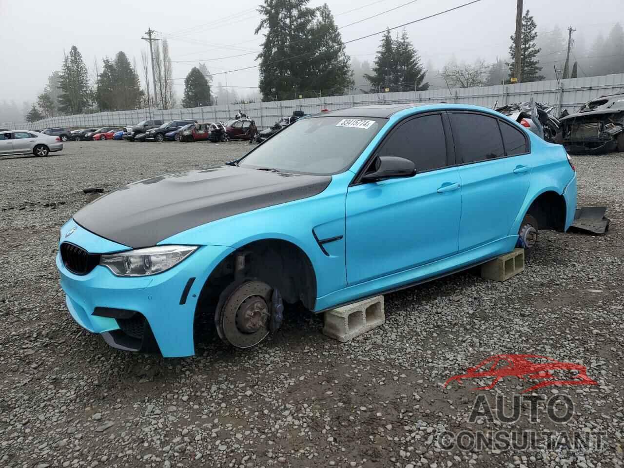 BMW M3 2015 - WBS3C9C54FP804231