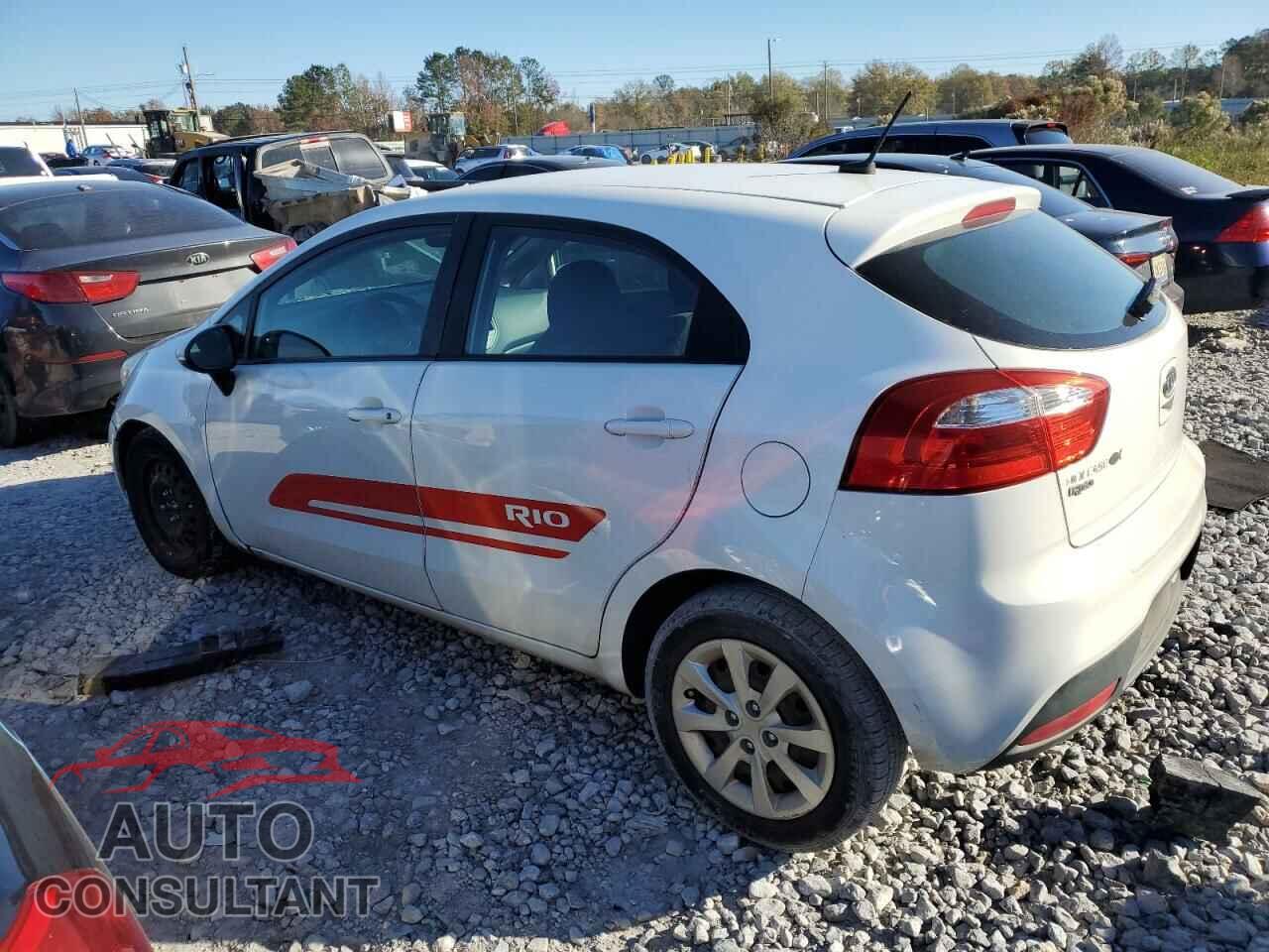 KIA RIO 2012 - KNADN5A37C6079125