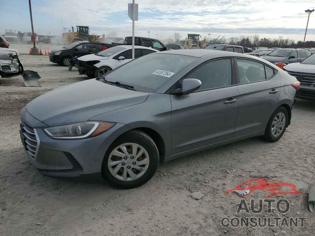 HYUNDAI ELANTRA 2017 - KMHD74LF3HU079118
