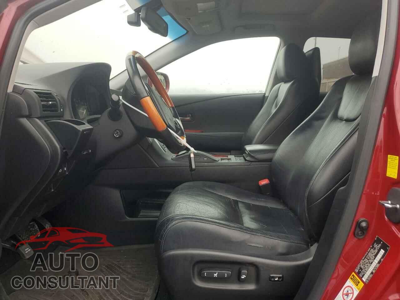 LEXUS RX350 2010 - 2T2BK1BA6AC056476