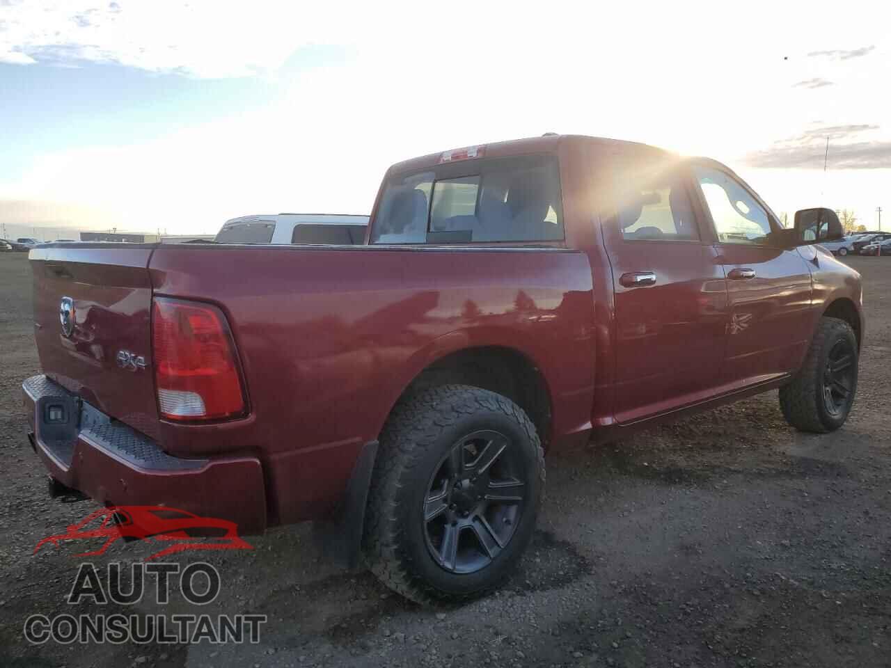 DODGE RAM 1500 2012 - 1C6RD7PT9CS334600