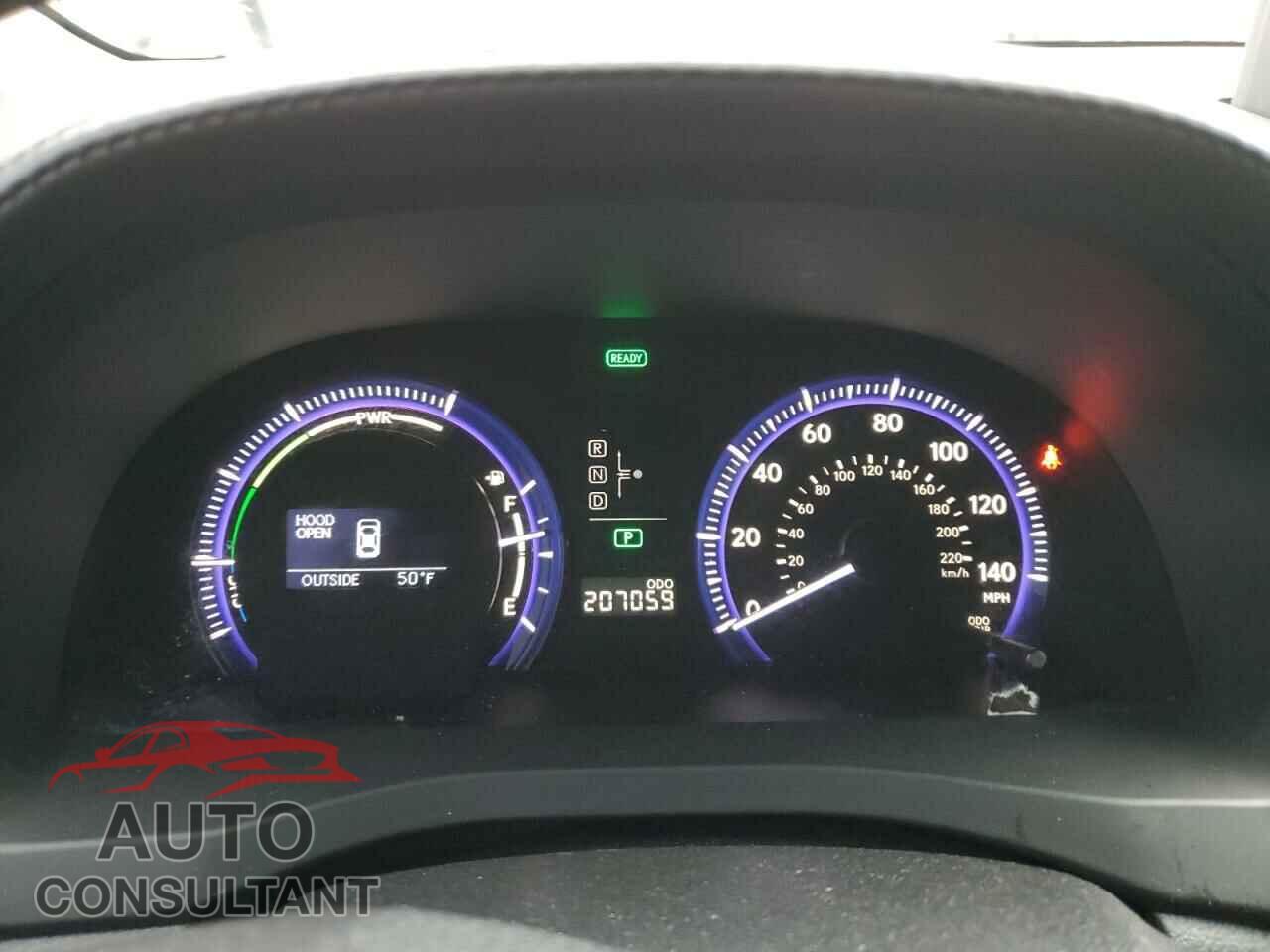 LEXUS HS 2011 - JTHBB1BA8B2046308