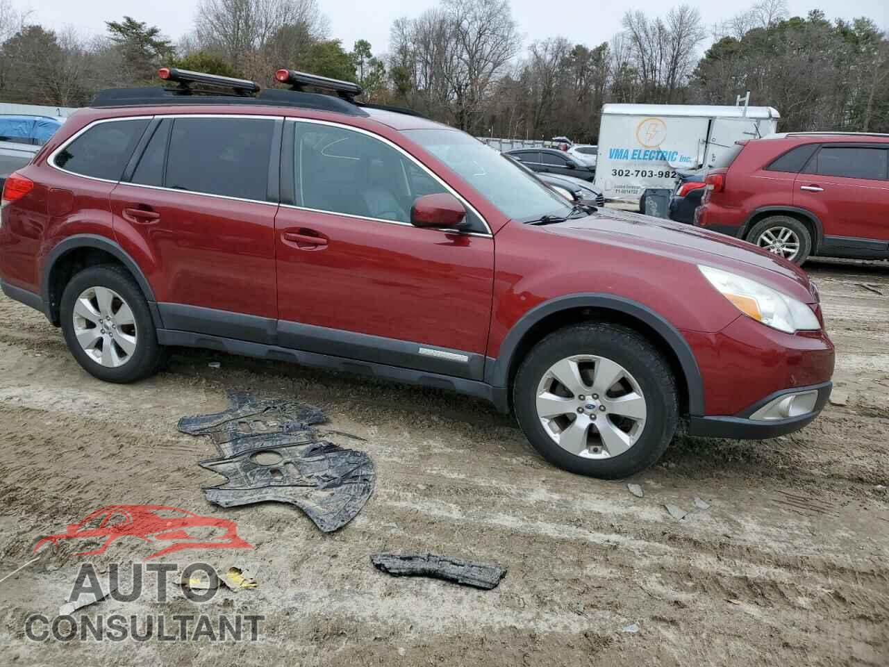 SUBARU OUTBACK 2012 - 4S4BRCKC9C3263237