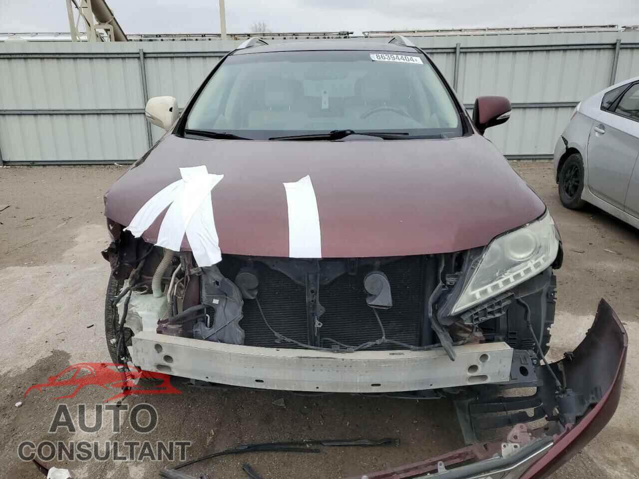 LEXUS RX350 2013 - 2T2BK1BAXDC196129