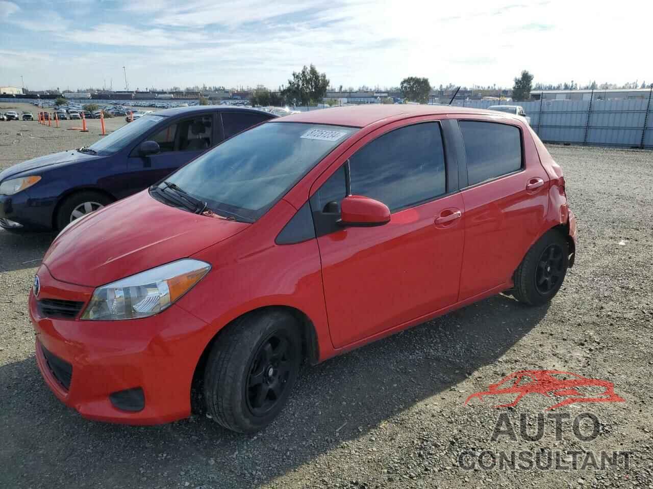 TOYOTA YARIS 2013 - JTDKTUD36DD549356