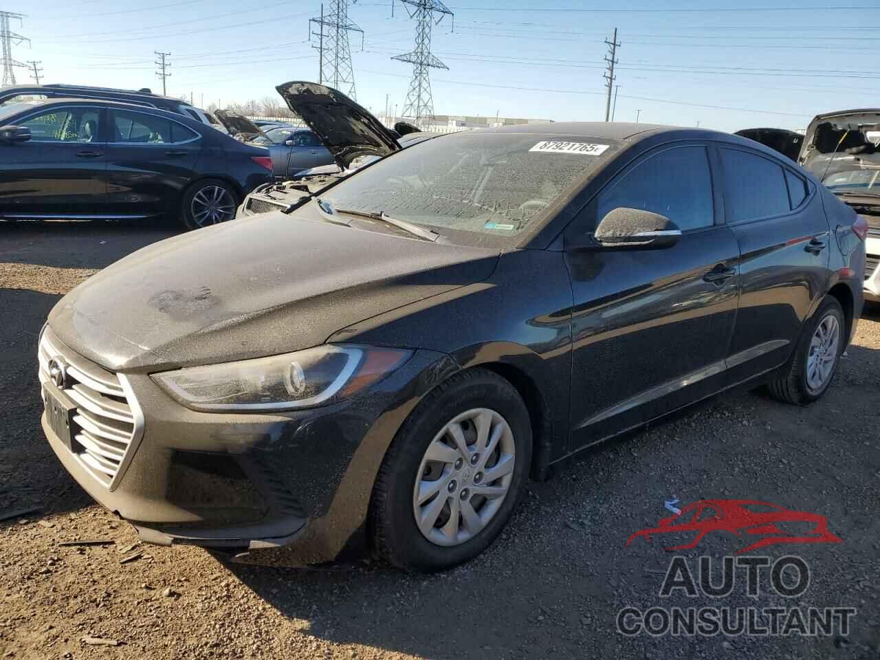 HYUNDAI ELANTRA 2017 - KMHD74LF3HU402048