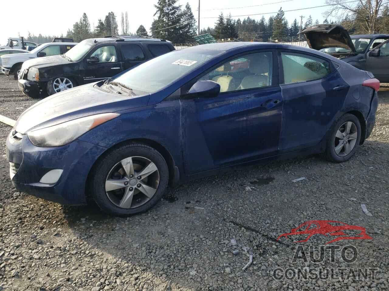 HYUNDAI ELANTRA 2013 - KMHDH4AE0DU838955