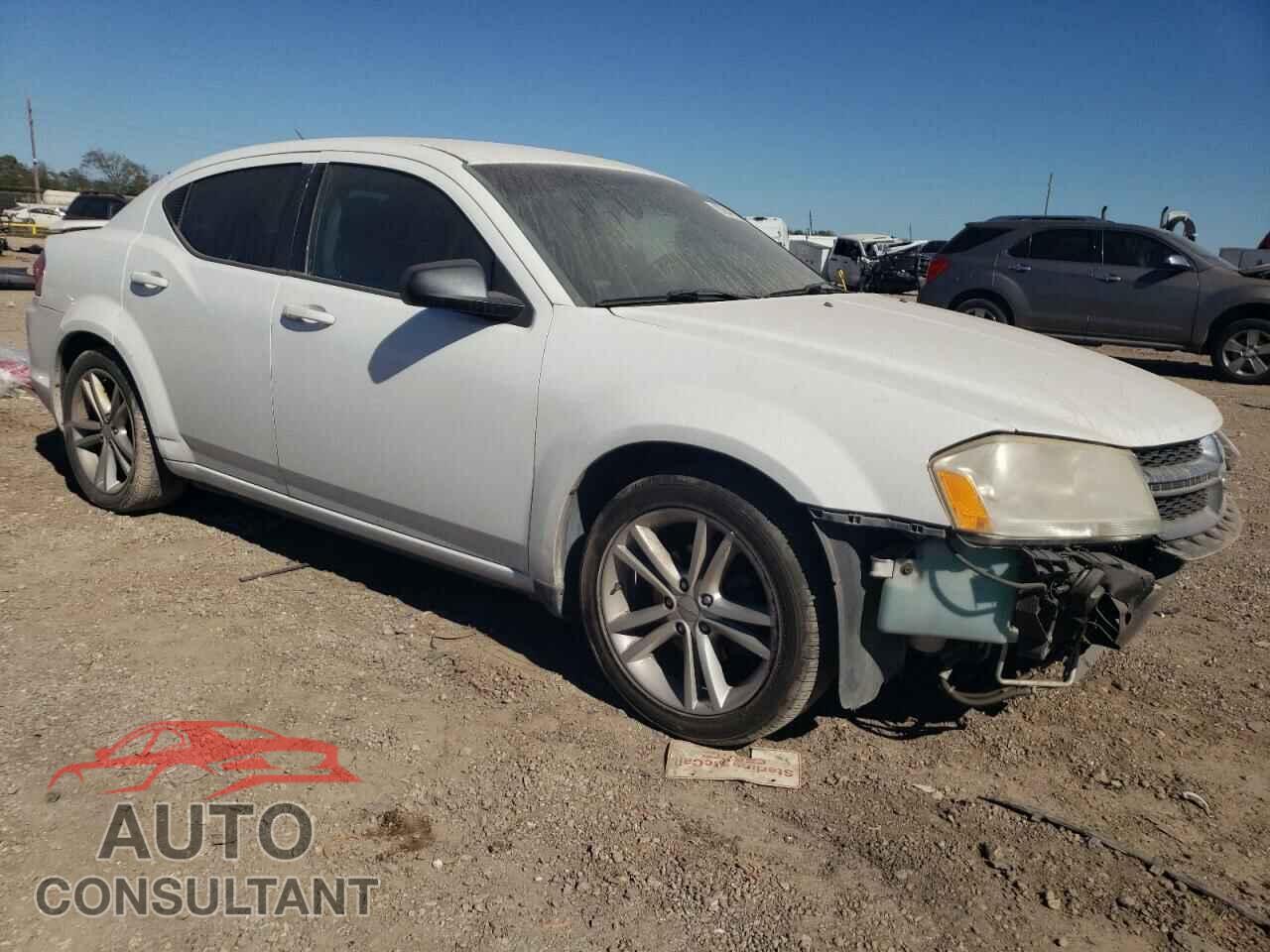 DODGE AVENGER 2012 - 1C3CDZAG3CN314321