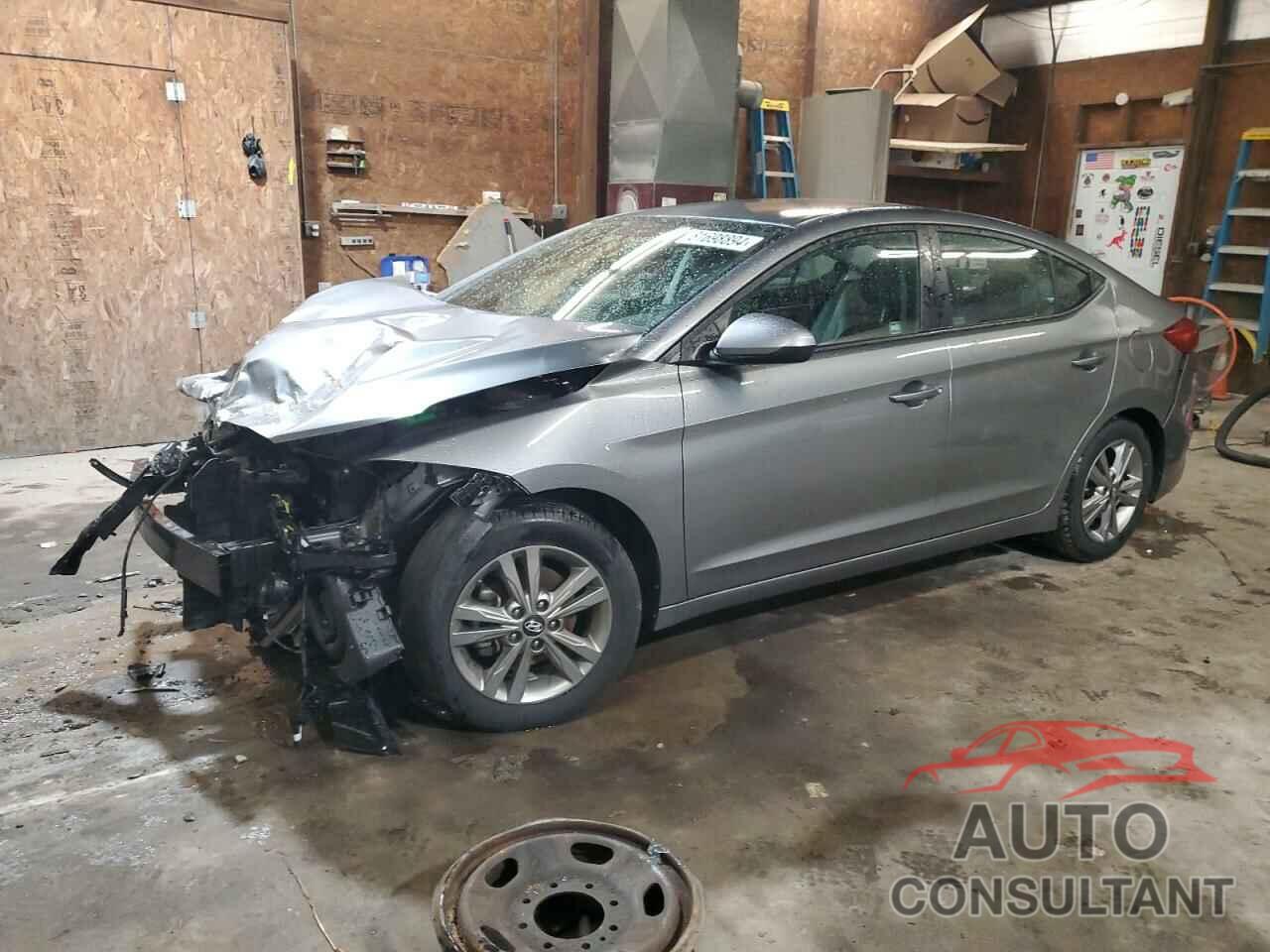 HYUNDAI ELANTRA 2017 - KMHD84LF1HU241874