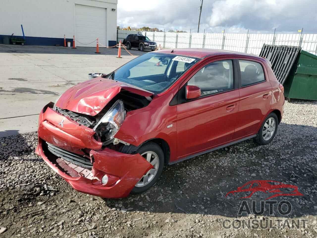 MITSUBISHI MIRAGE 2014 - ML32A4HJ2EH003195