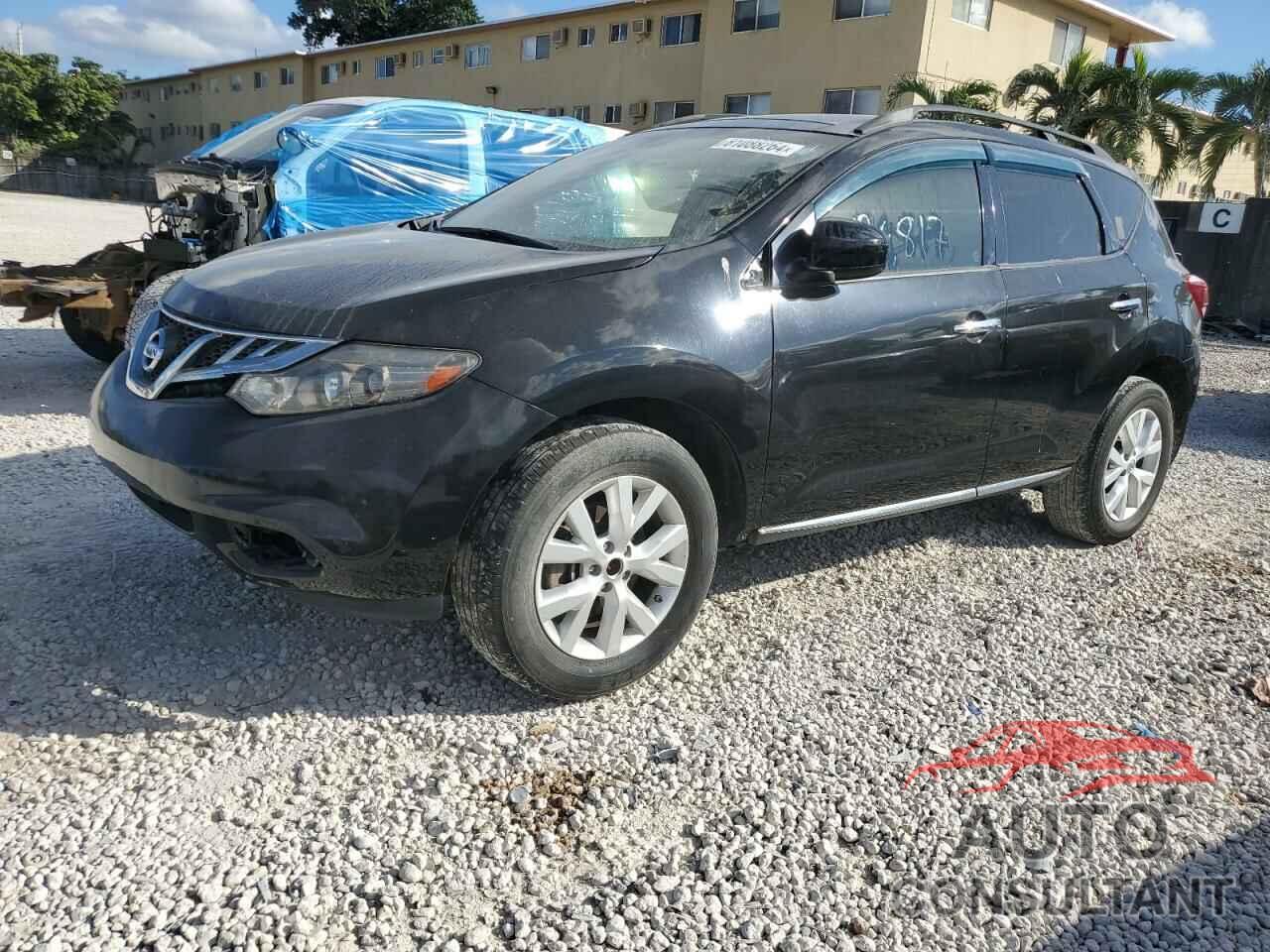 NISSAN MURANO 2011 - JN8AZ1MW9BW187077