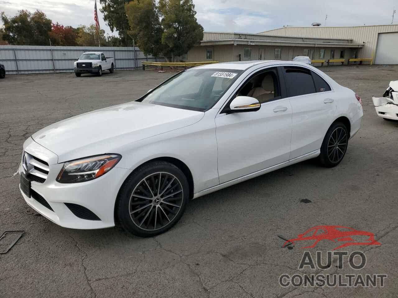MERCEDES-BENZ C-CLASS 2021 - W1KWF8DBXMR632580