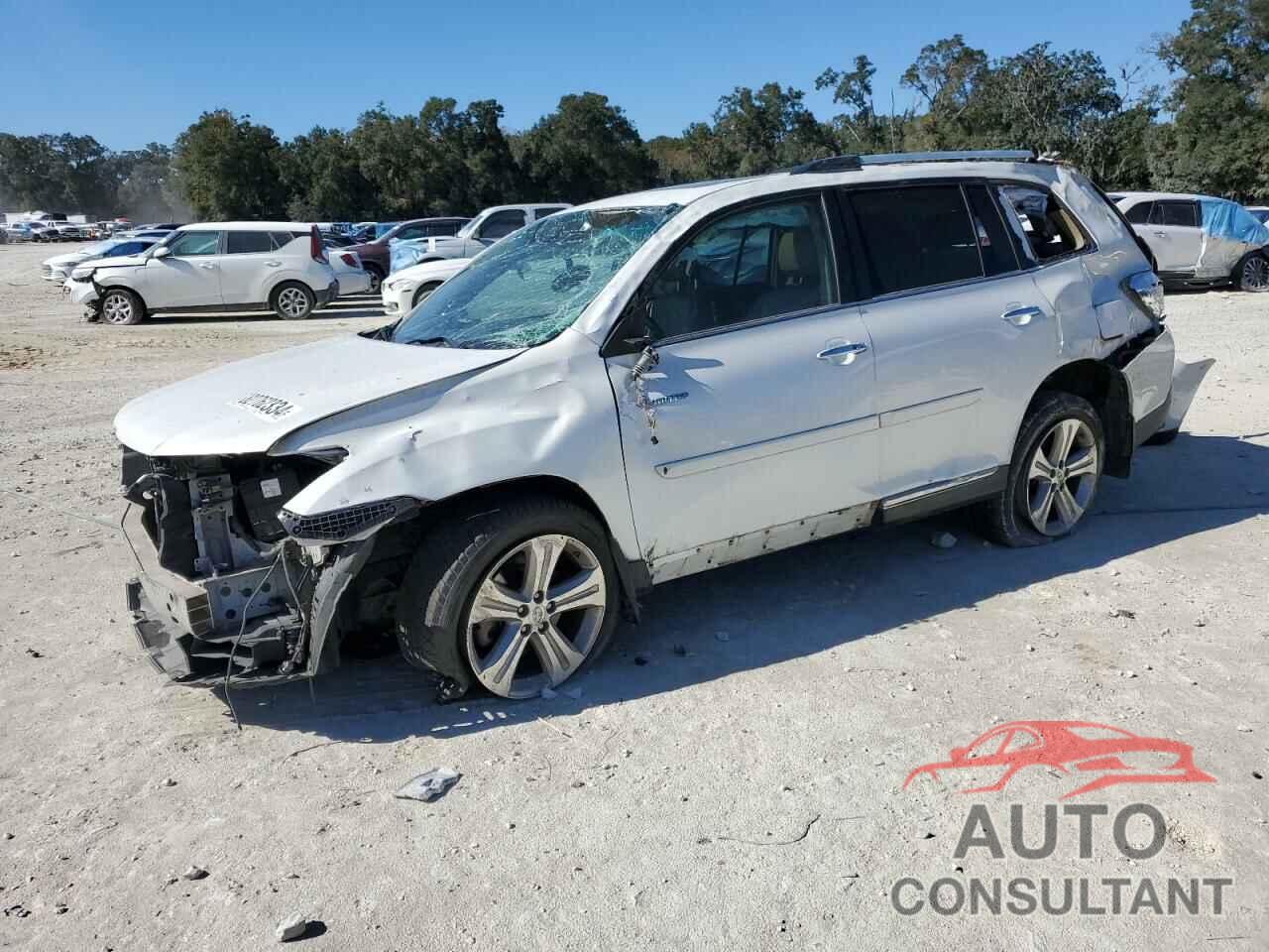 TOYOTA HIGHLANDER 2012 - 5TDDK3EH1CS123853