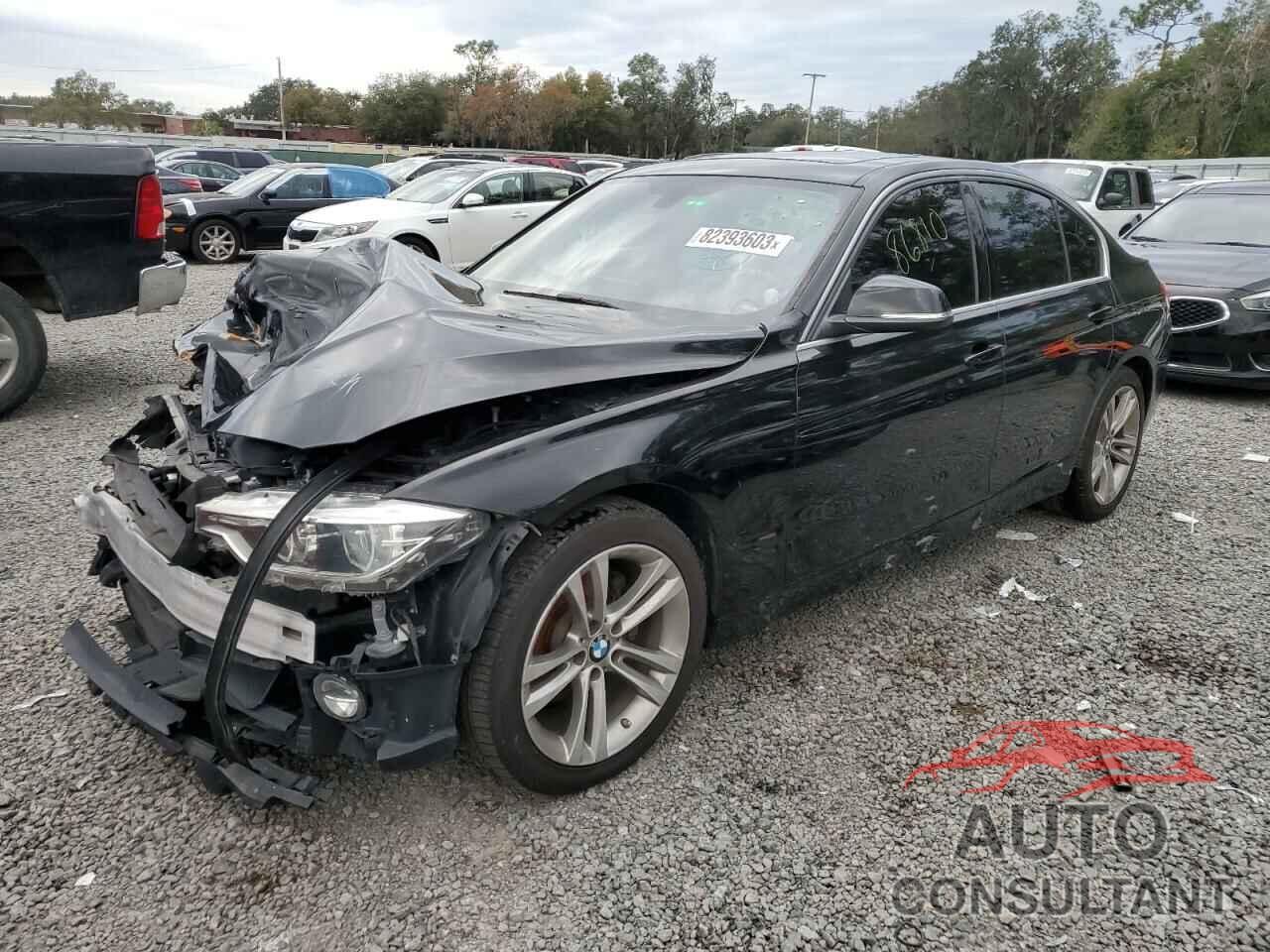 BMW 3 SERIES 2018 - WBA8B9G55JNU58122