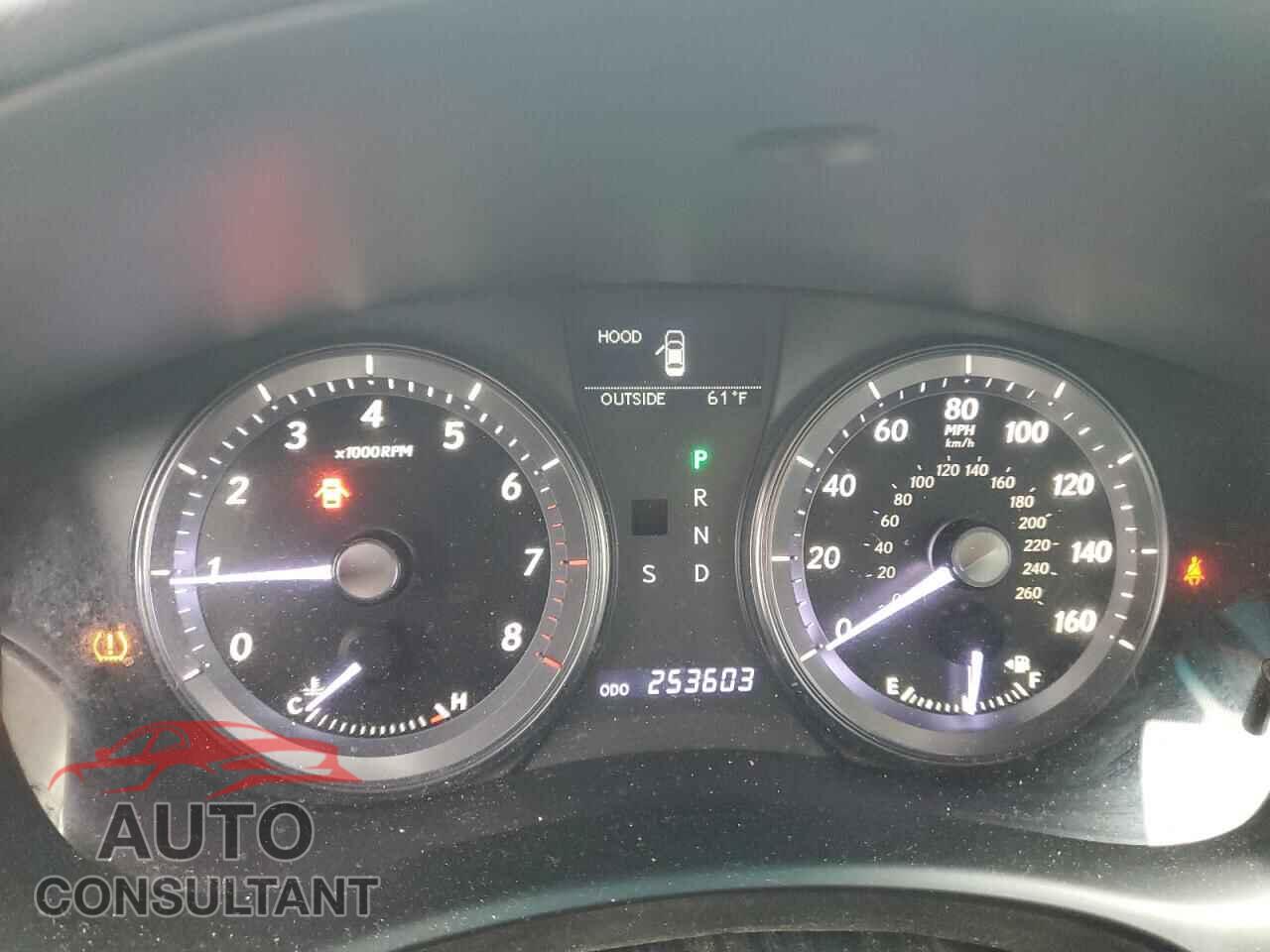 LEXUS ES350 2011 - JTHBK1EG8B2437006