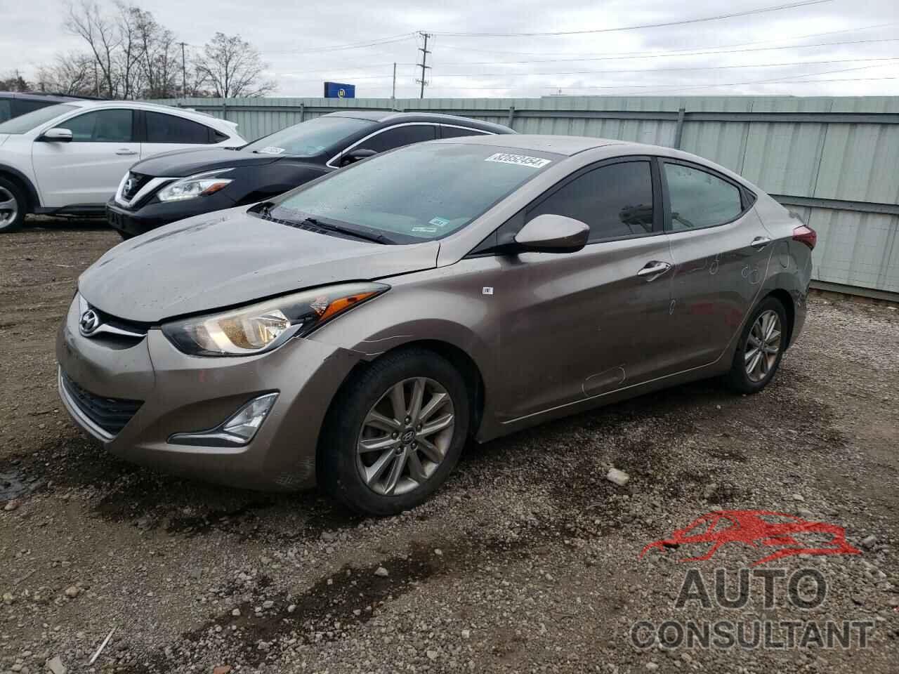 HYUNDAI ELANTRA 2016 - 5NPDH4AE6GH743724