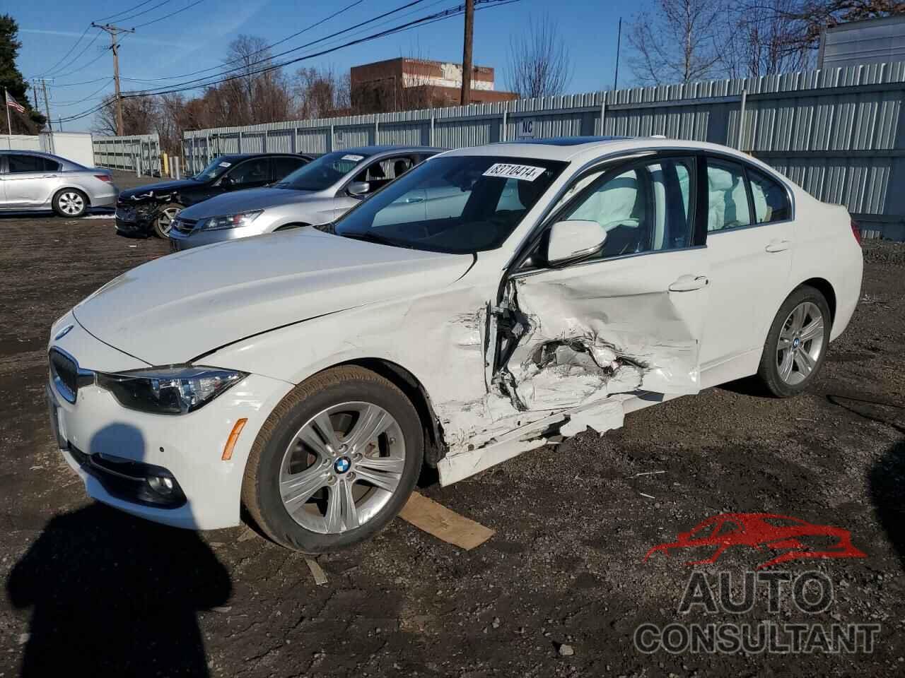 BMW 3 SERIES 2017 - WBA8D9C33HA005018