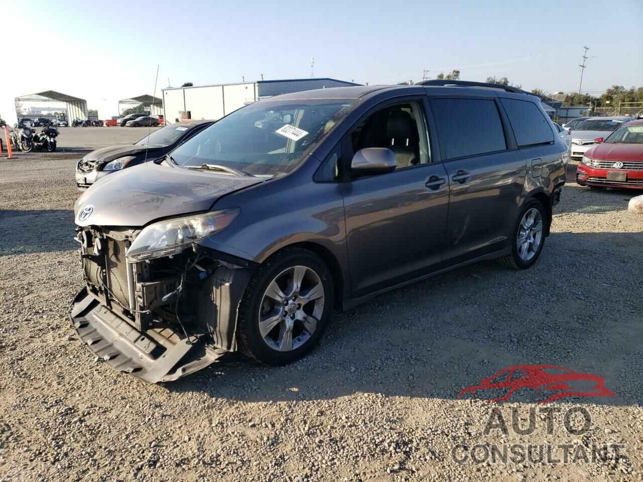 TOYOTA SIENNA 2012 - 5TDXK3DC7CS279530