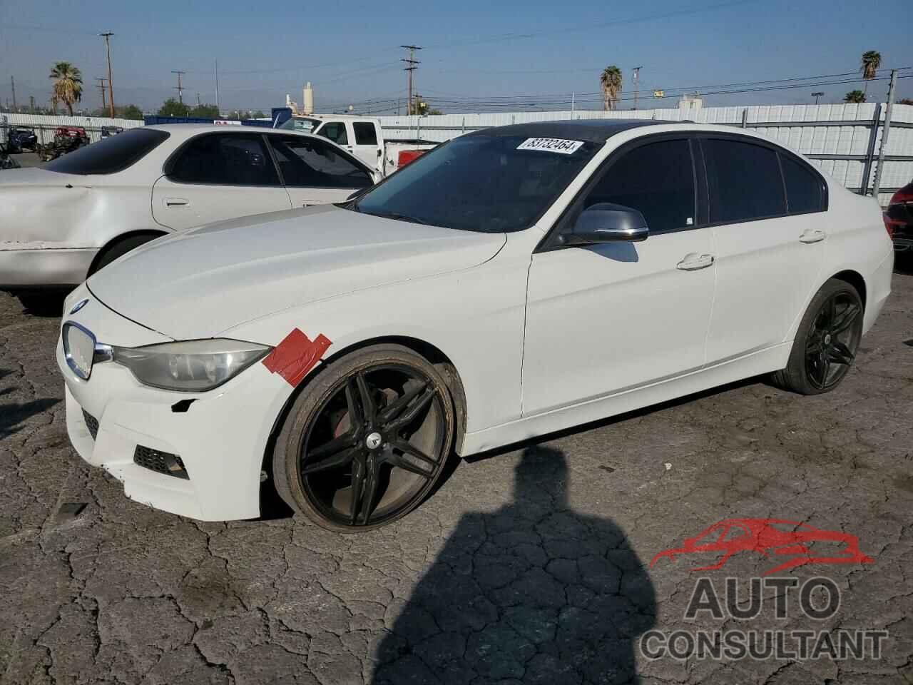BMW 3 SERIES 2013 - WBA3C1C56DF436322