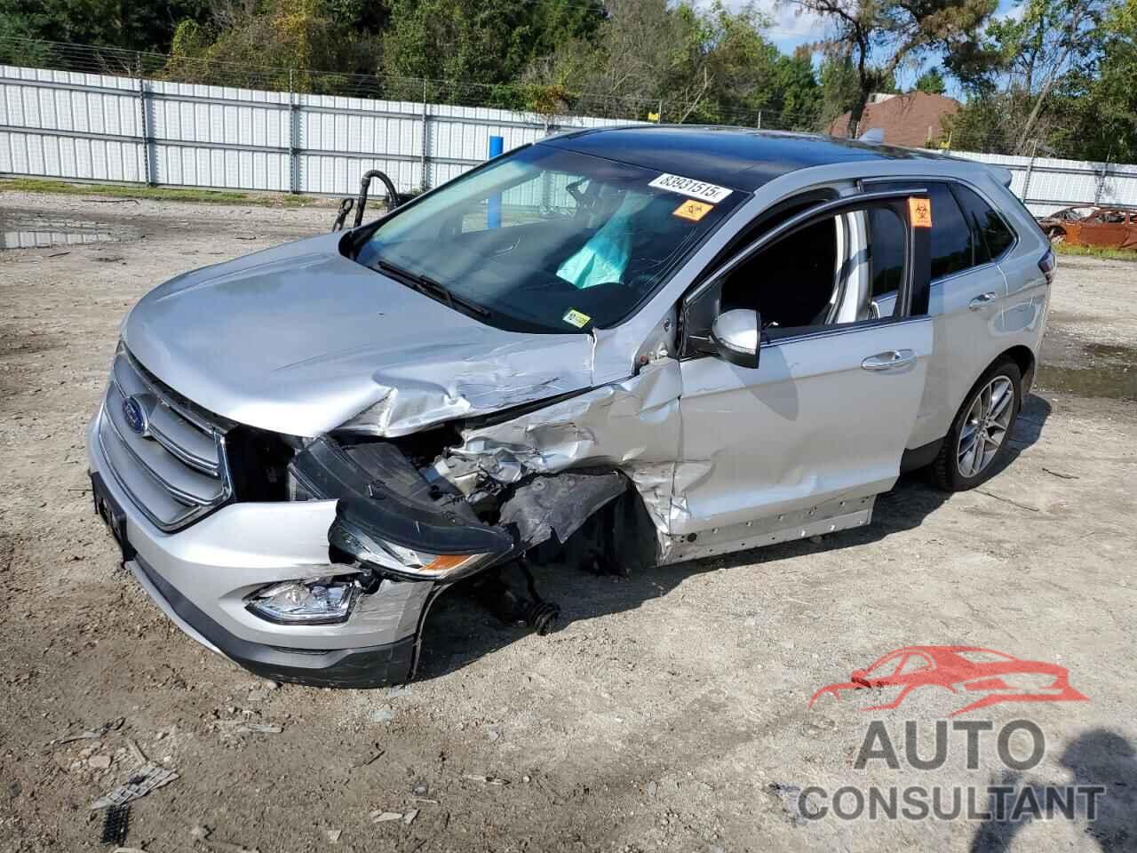 FORD EDGE 2015 - 2FMTK3K82FBB63862