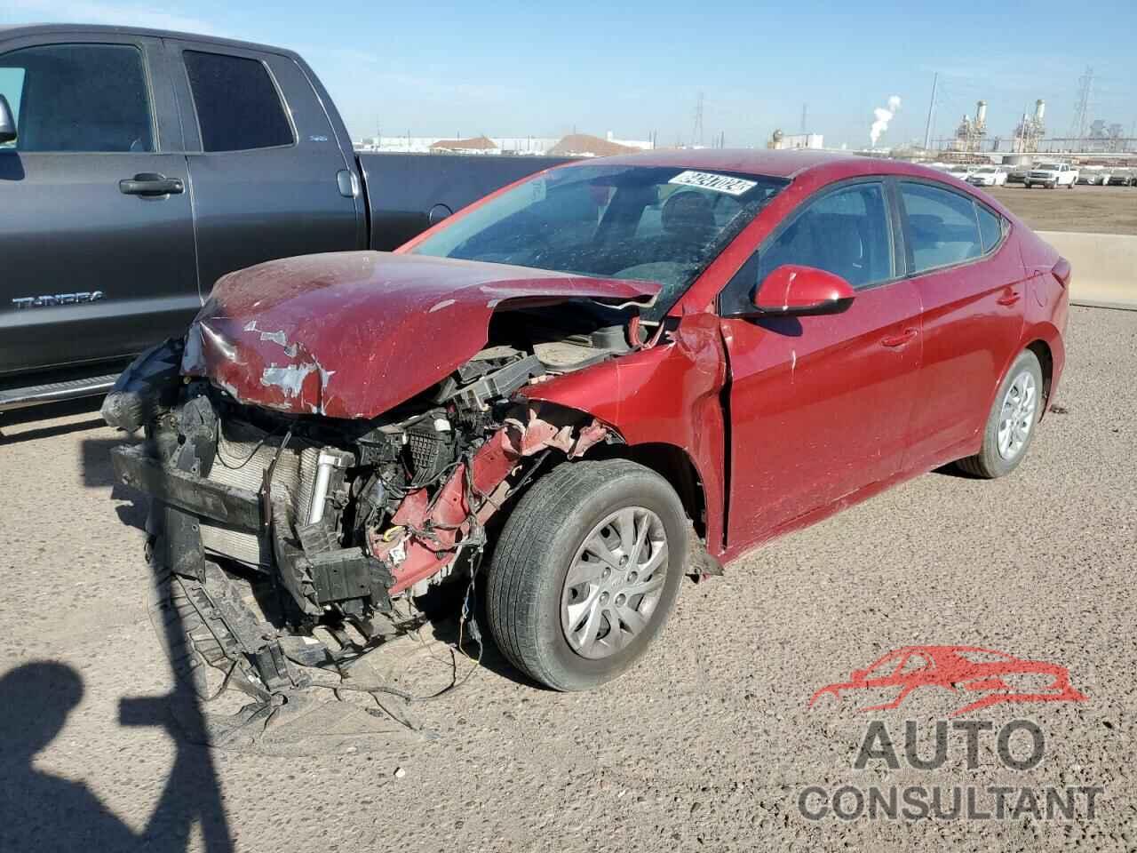 HYUNDAI ELANTRA 2017 - KMHD74LF6HU086564
