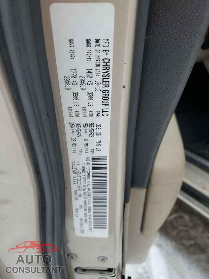 DODGE DURANGO 2014 - 1C4SDJET9EC318551