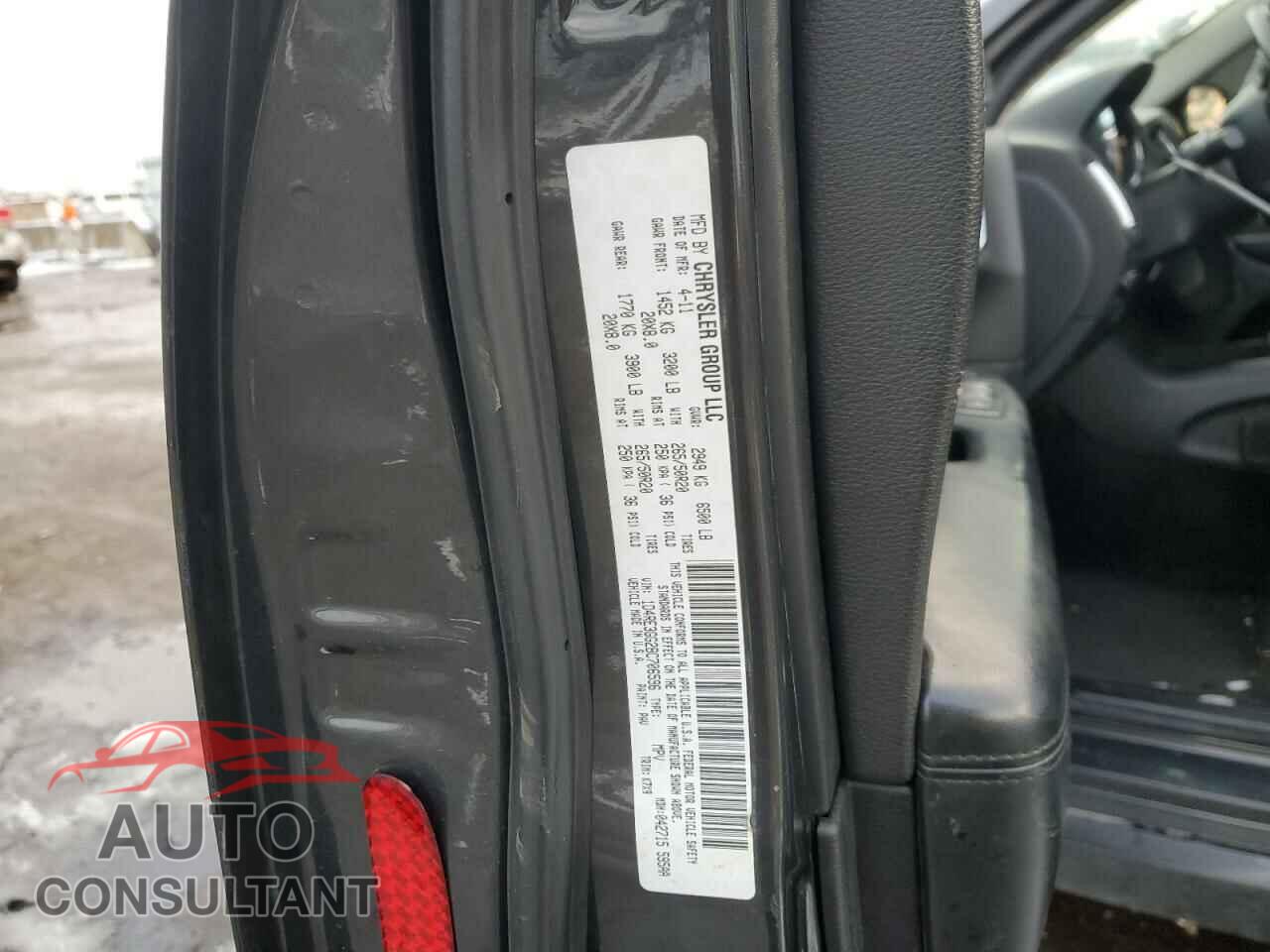 DODGE DURANGO 2011 - 1D4RE3GG2BC706596