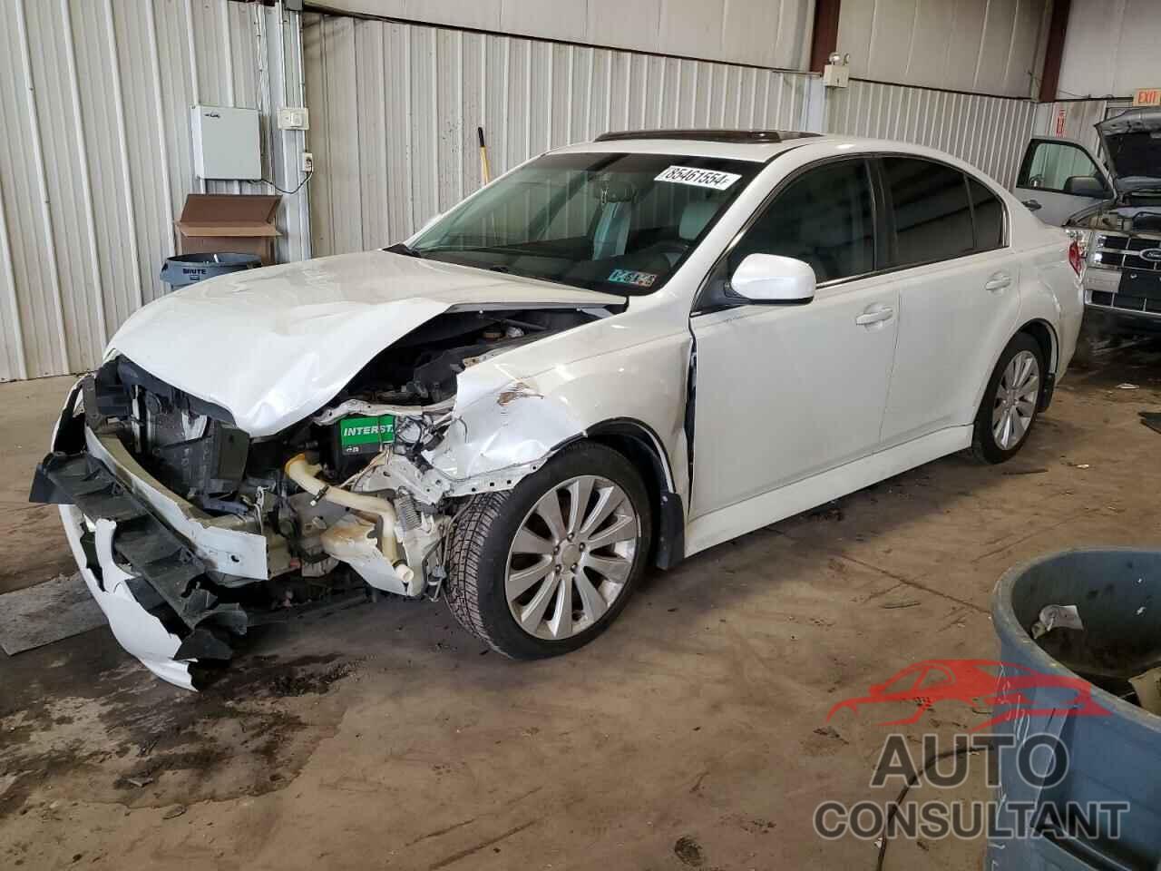 SUBARU LEGACY 2011 - 4S3BMBK62B3221708