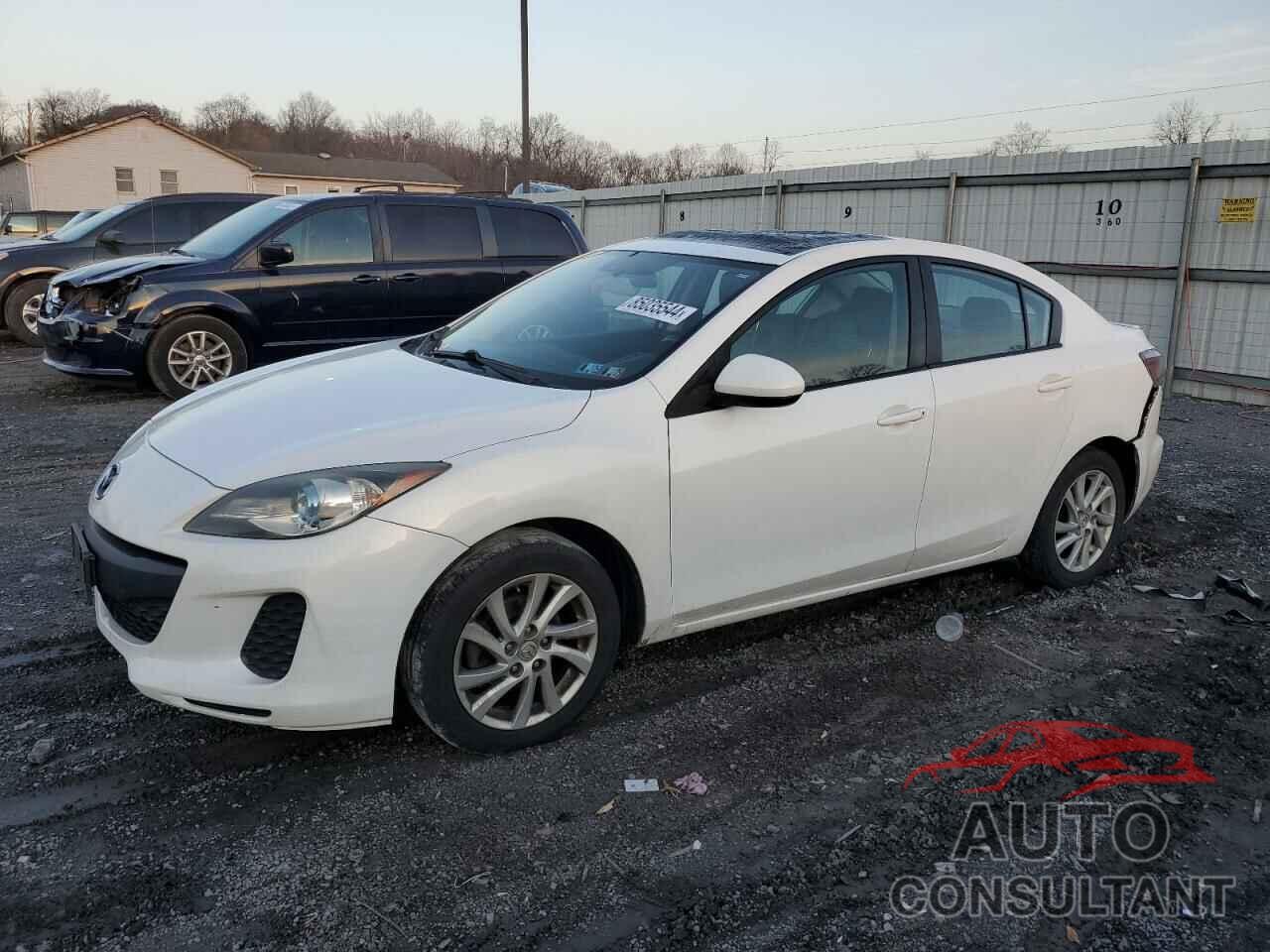 MAZDA 3 2012 - JM1BL1W82C1539396