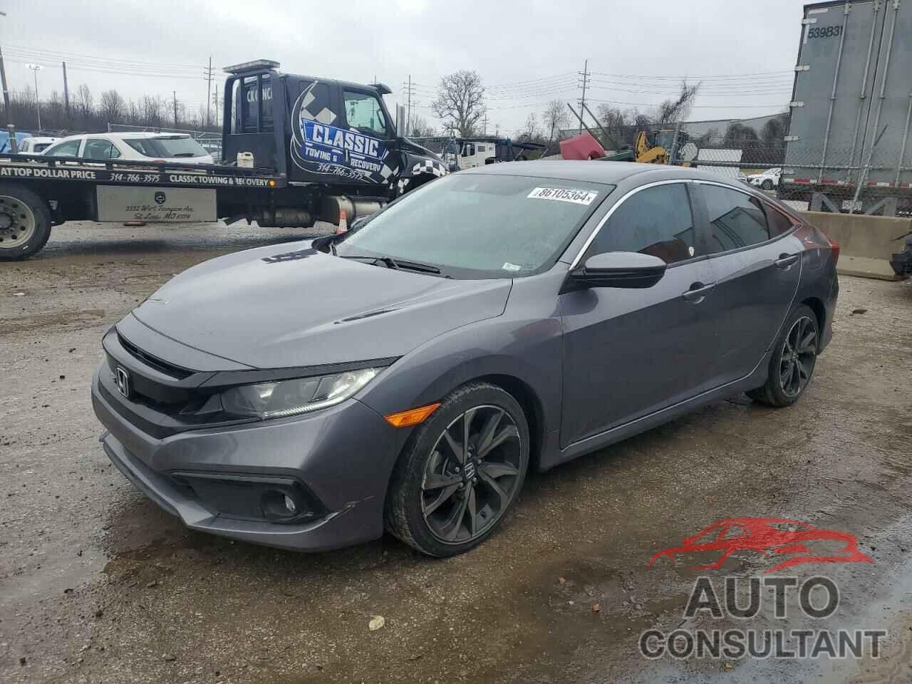 HONDA CIVIC 2021 - 2HGFC2F83MH512185