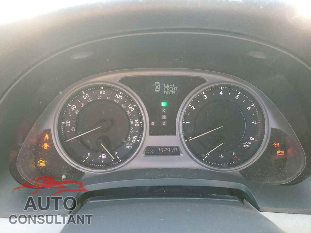 LEXUS IS 2010 - JTHBF5C27A5109107
