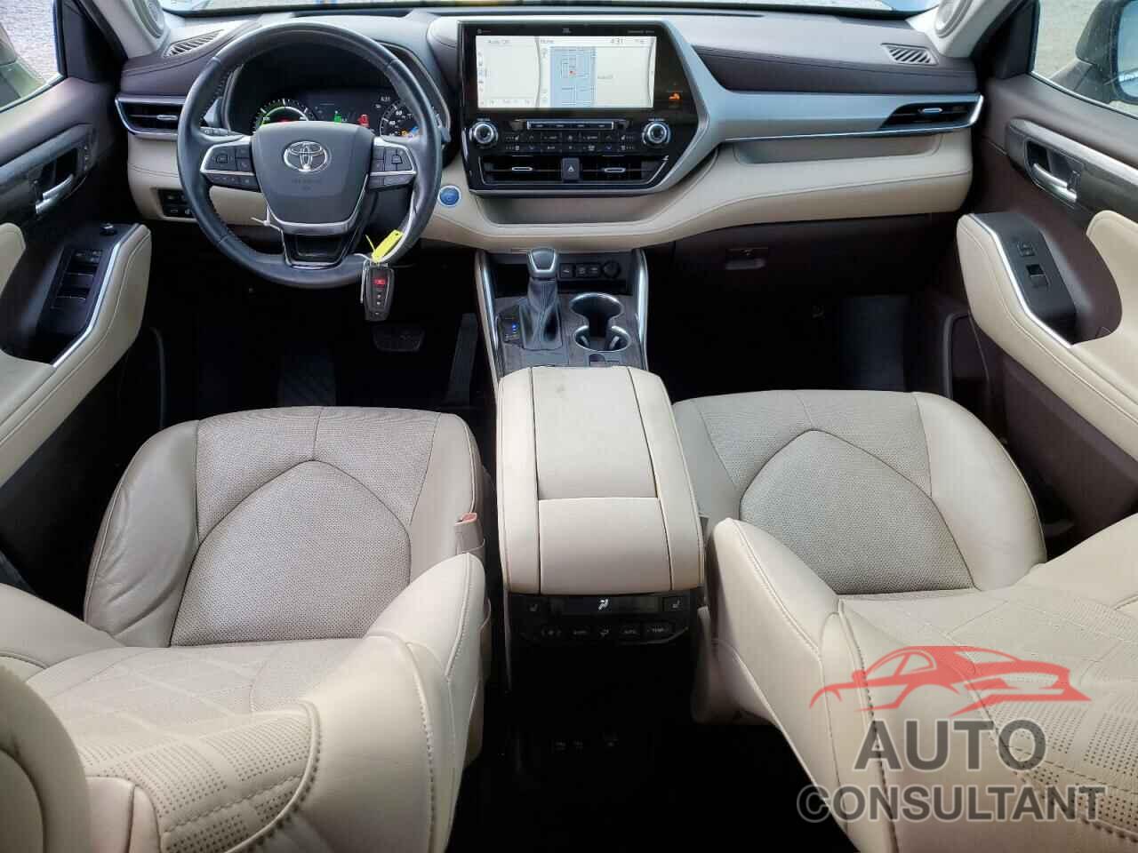 TOYOTA HIGHLANDER 2021 - 5TDEBRCH9MS020417