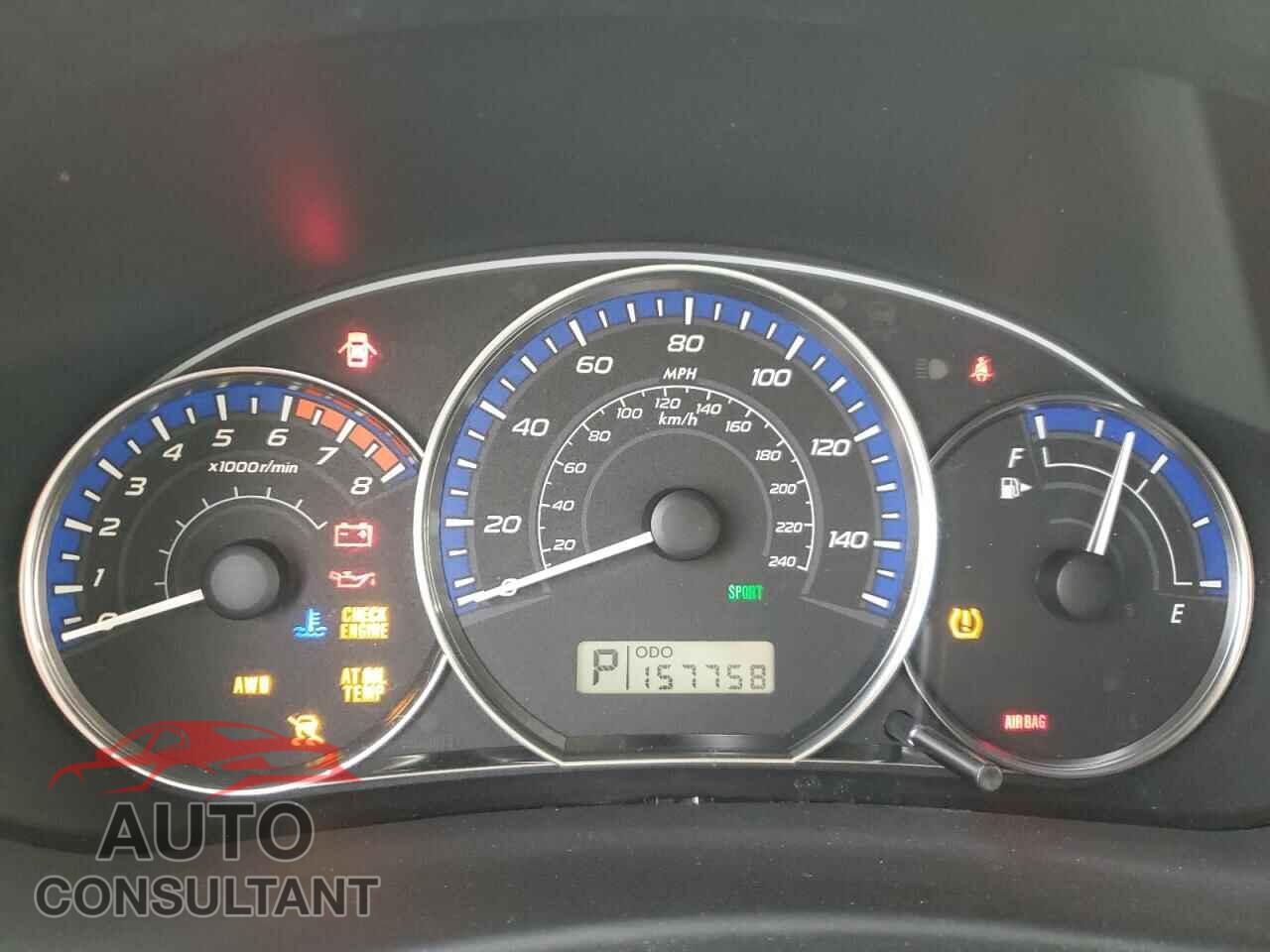 SUBARU FORESTER 2010 - JF2SH6BC5AH801135