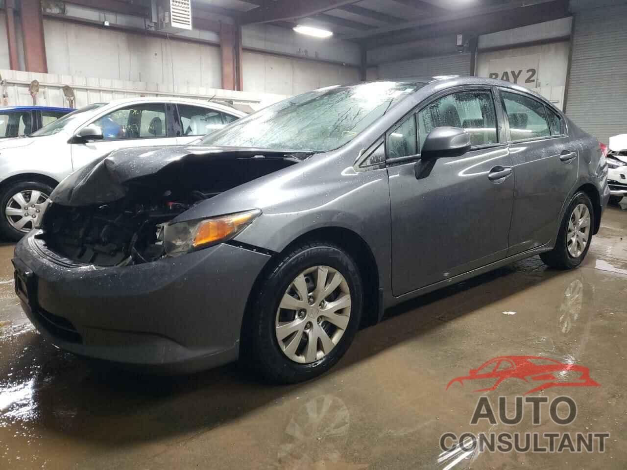 HONDA CIVIC 2012 - 19XFB2F56CE084159