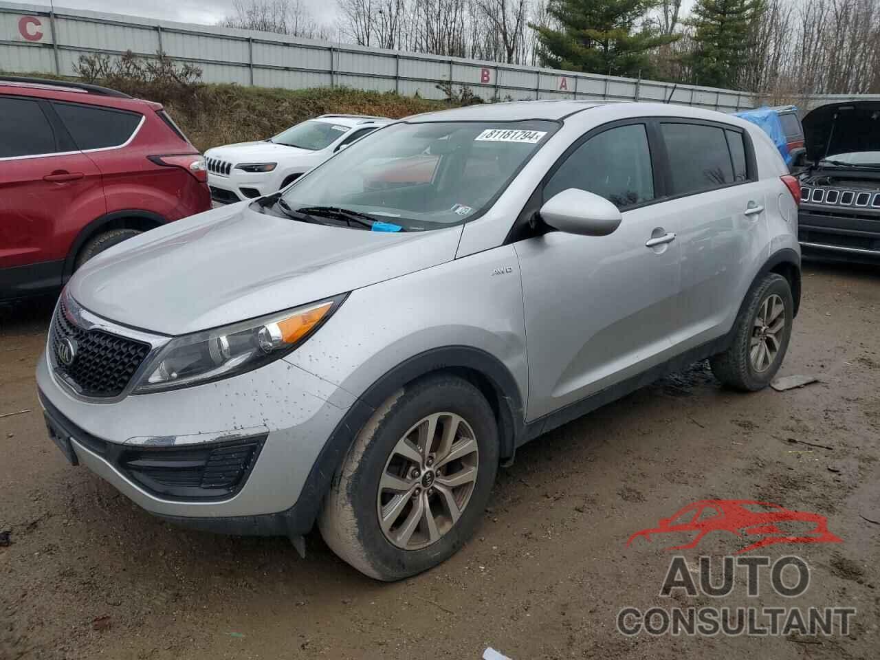 KIA SPORTAGE 2016 - KNDPBCAC4G7873111