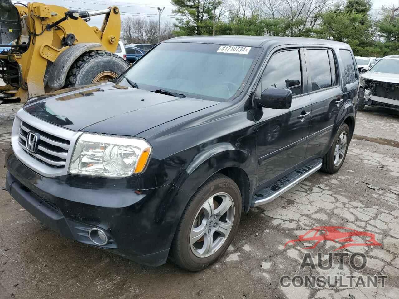 HONDA PILOT 2013 - 5FNYF3H40DB008598