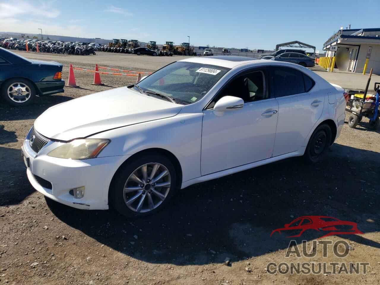 LEXUS IS 2010 - JTHBE5C26A2017409