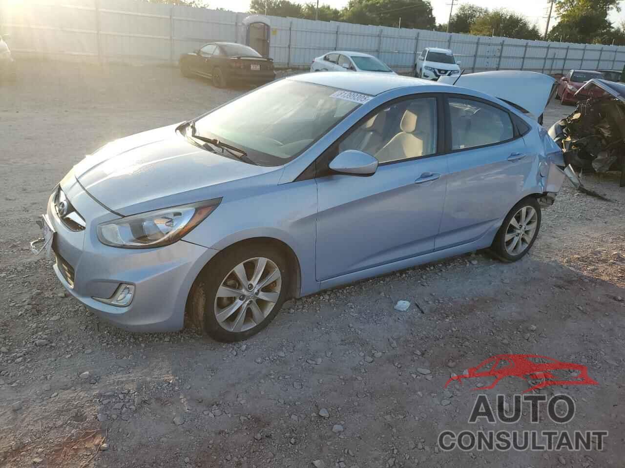 HYUNDAI ACCENT 2012 - KMHCU4AE2CU099139