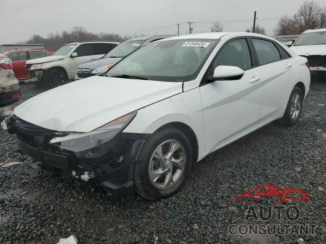 HYUNDAI ELANTRA 2021 - 5NPLL4AG3MH042307