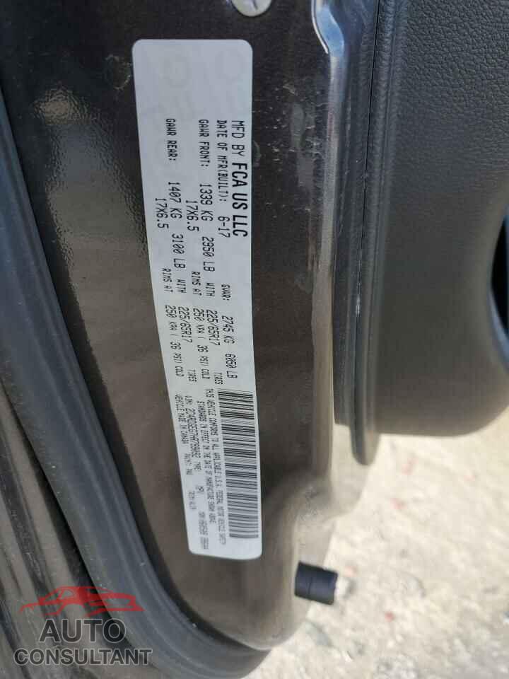 DODGE CARAVAN 2017 - 2C4RDGEG7HR799092