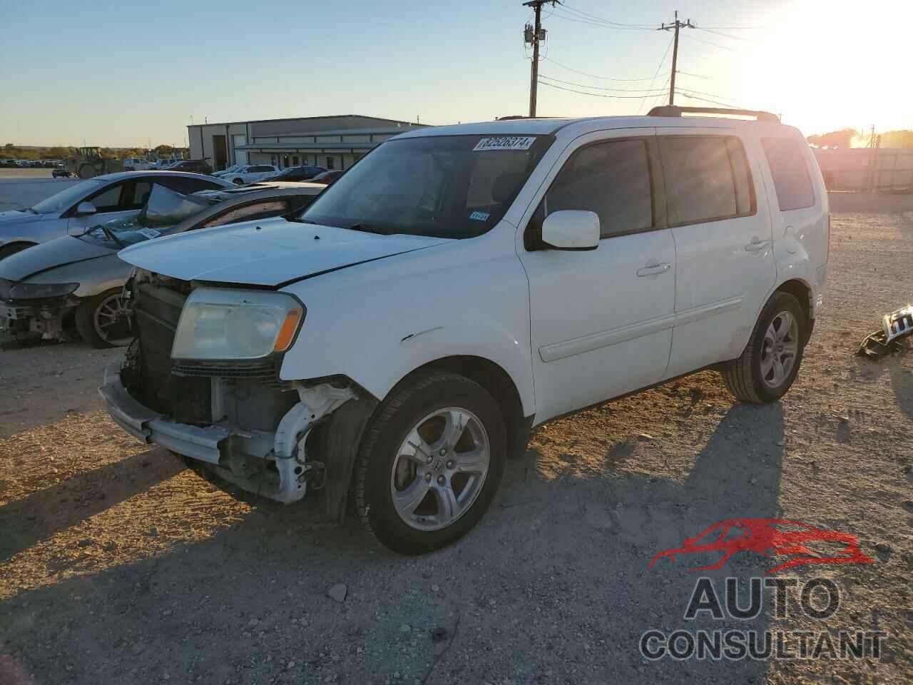 HONDA PILOT 2012 - 5FNYF3H65CB003896